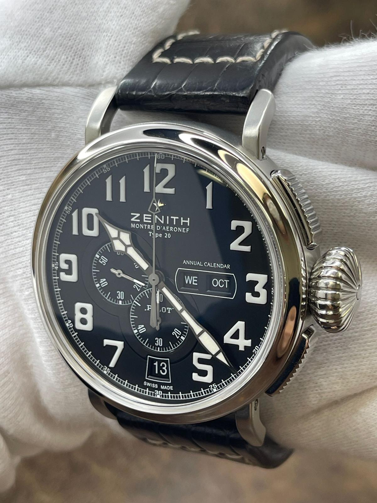 Zenith Pilot Type 20 Annual Calendar