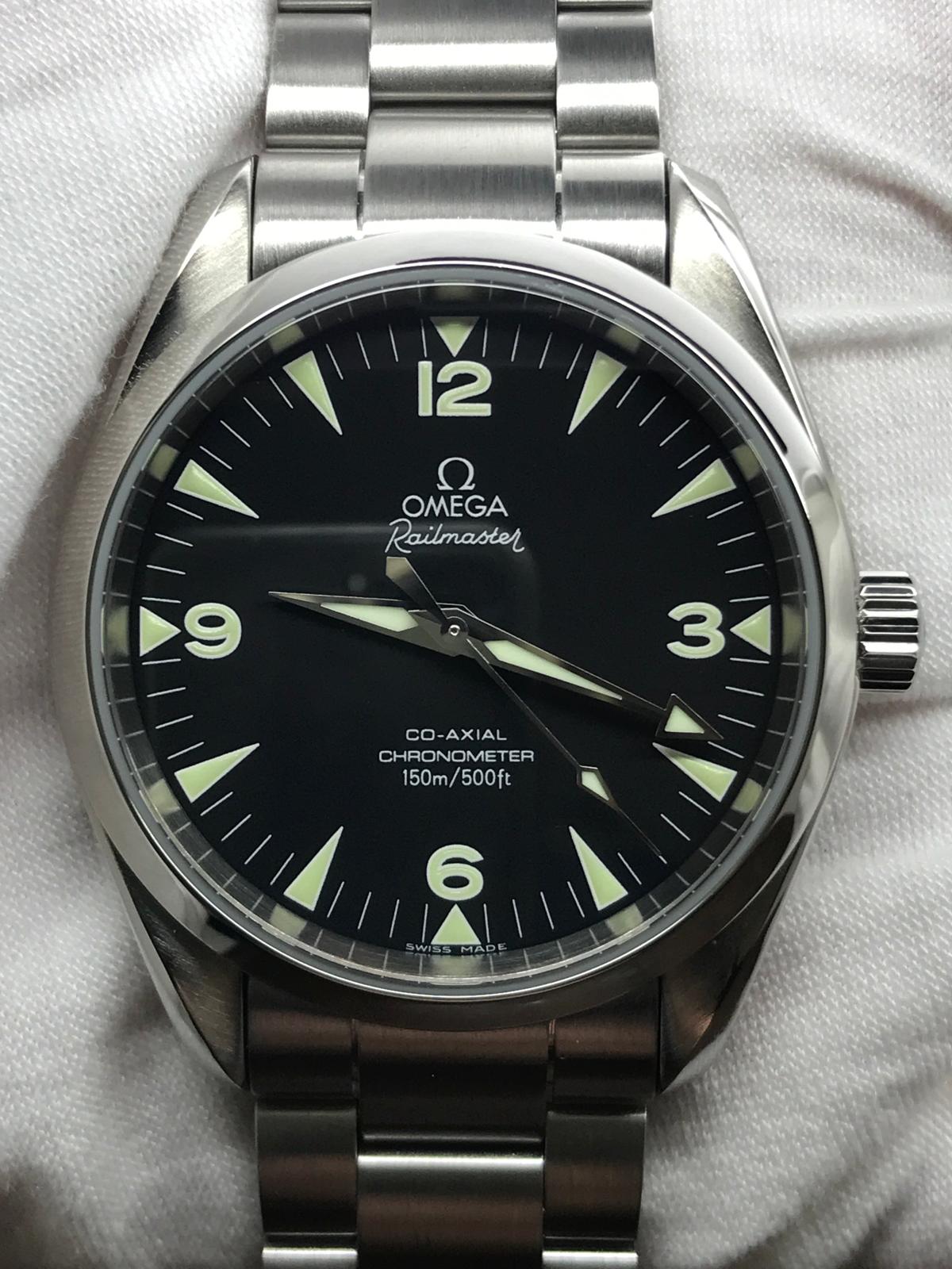 Omega Seamaster Railmaster