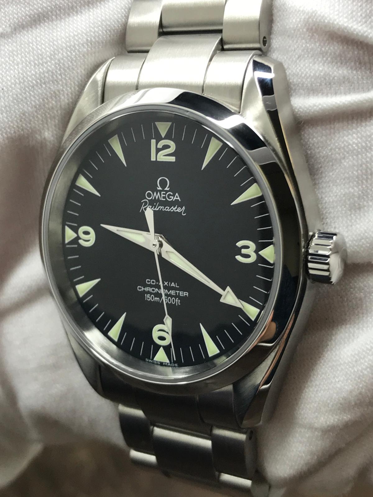 Omega Seamaster Railmaster
