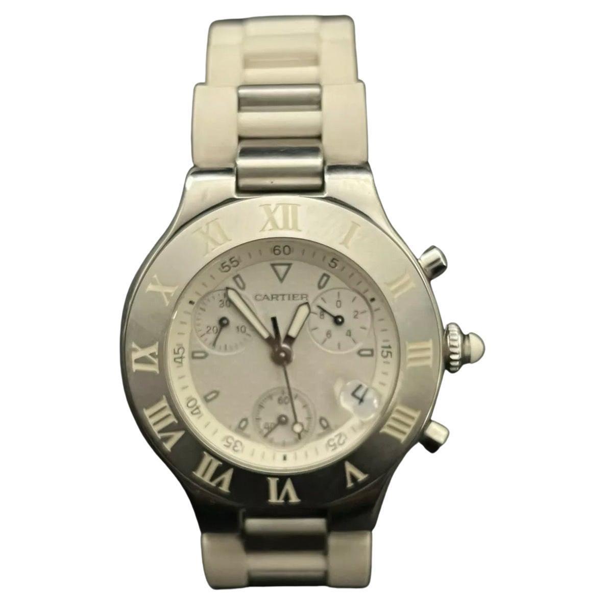 Cartier 21 Chronoscaph