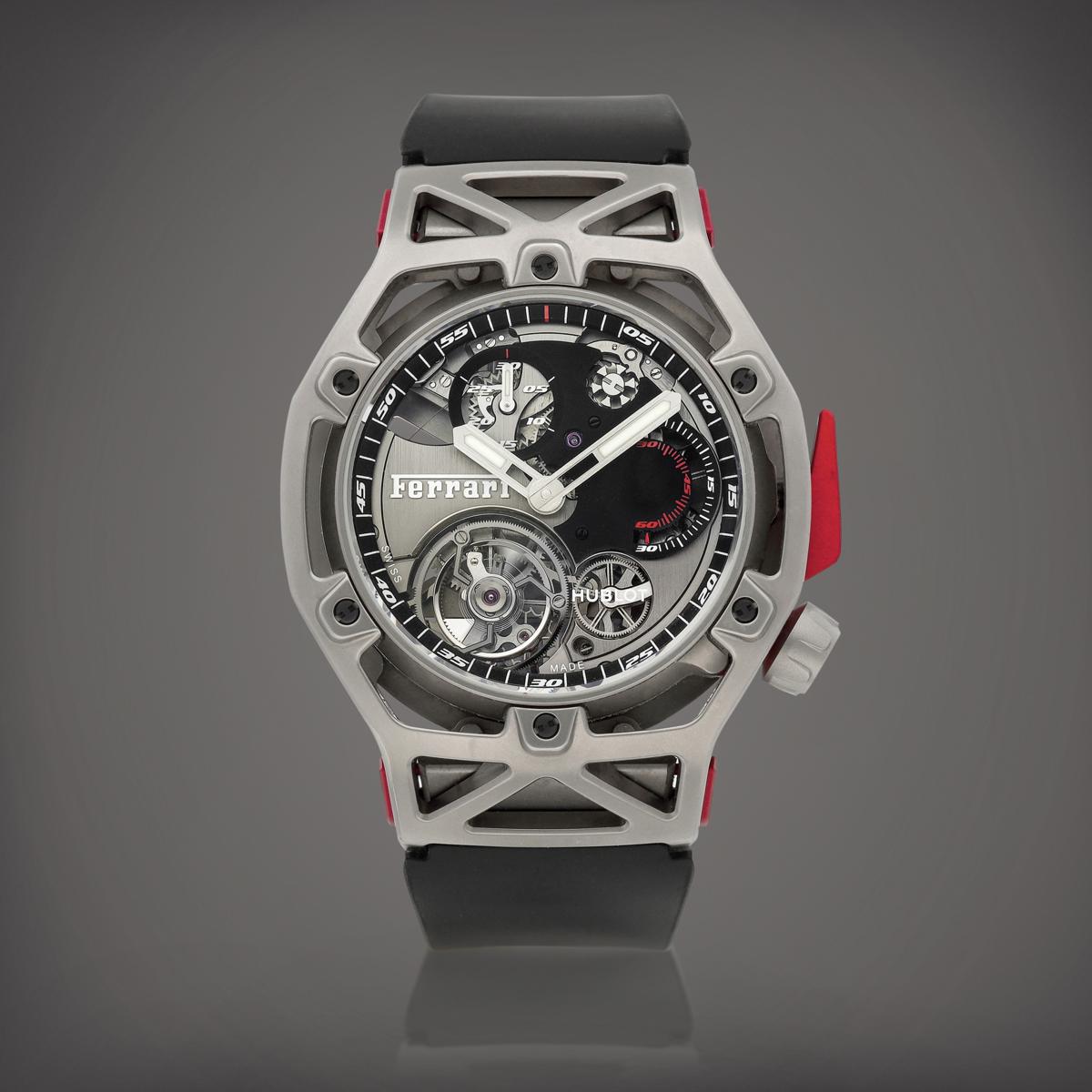 Hublot Techframe Ferrari Tourbillon Chronograph