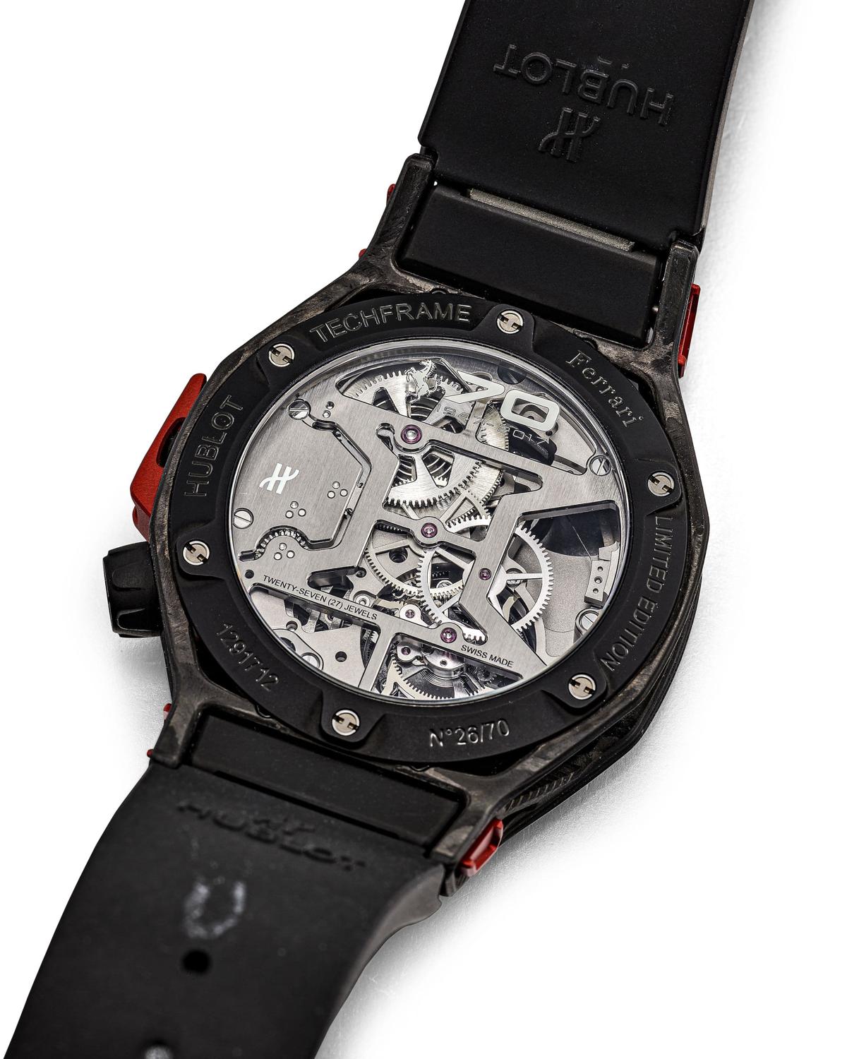 Hublot Techframe Ferrari Tourbillon Chronograph