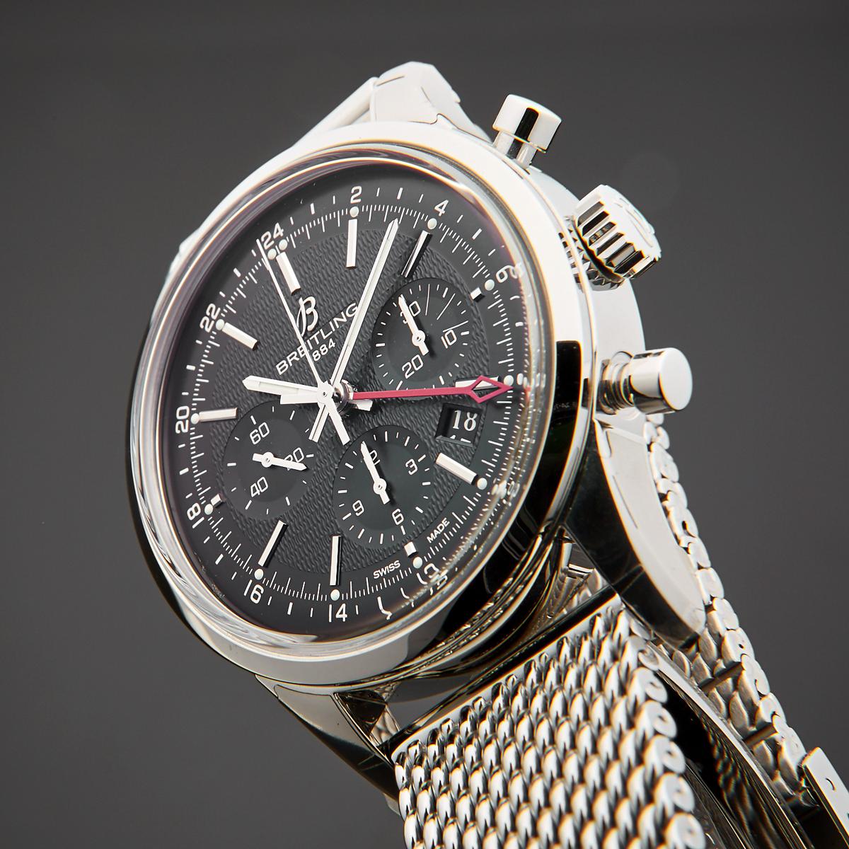Breitling Transocean Chronograph GMT