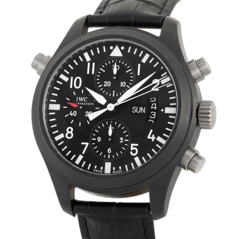 IWC Pilot Double Chronograph