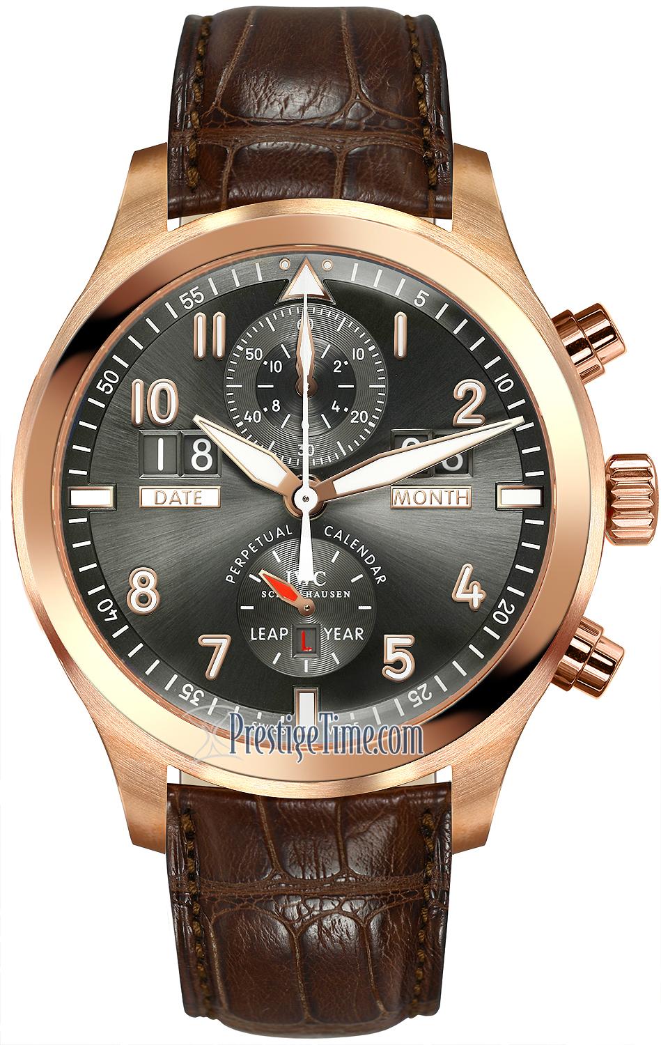 IWC Pilot Spitfire Perpetual Calendar Digital Date-Month