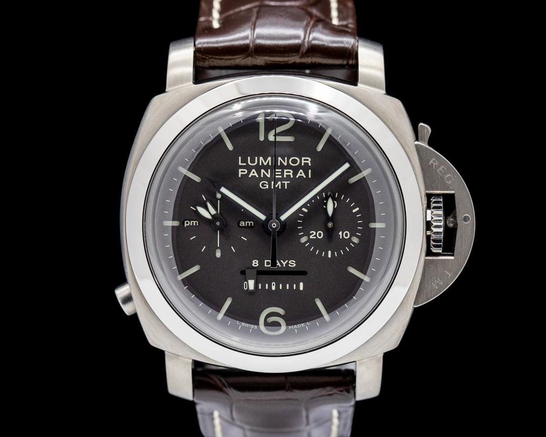 Panerai Luminor 1950 8 Days Chrono Monopulsante GMT