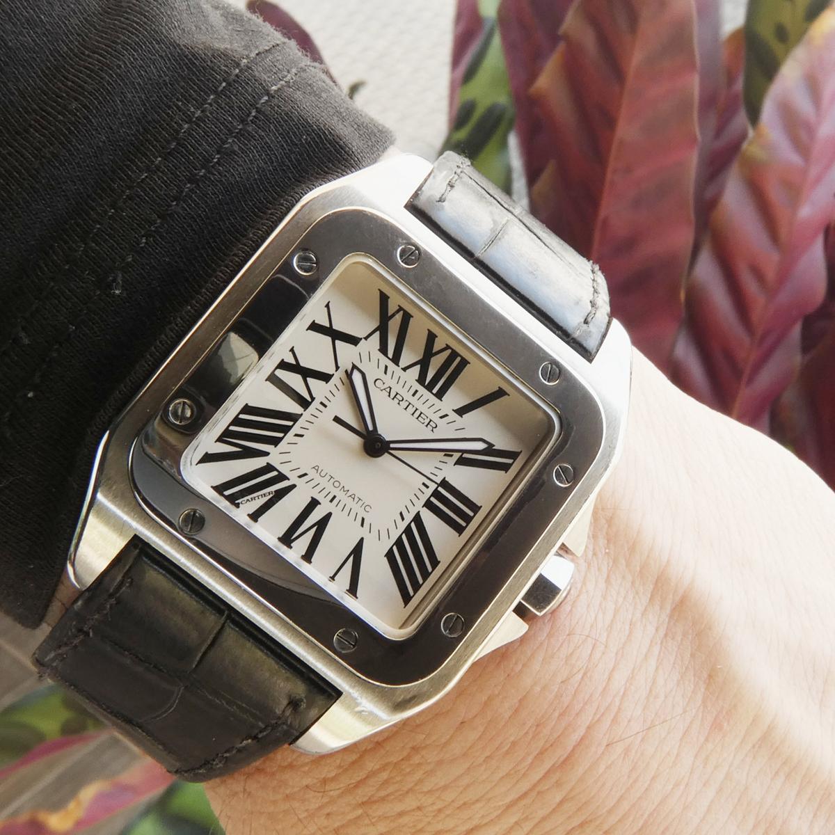 Cartier Santos 100